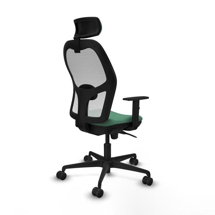 Office Chair with Headrest Piqueras y Crespo 1D036N2 Emerald Green