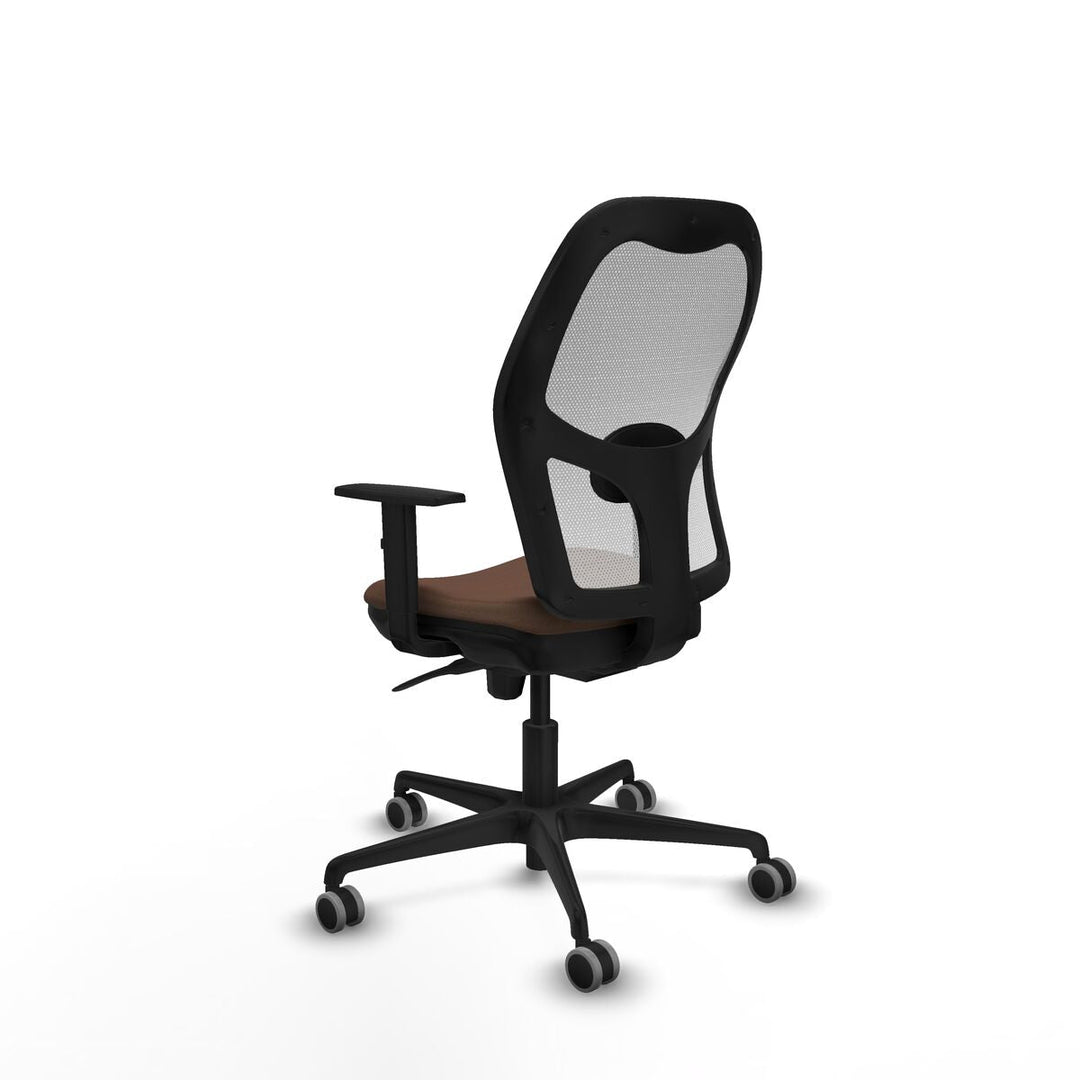 Office Chair Piqueras y Crespo 1D036G0 White Dark brown