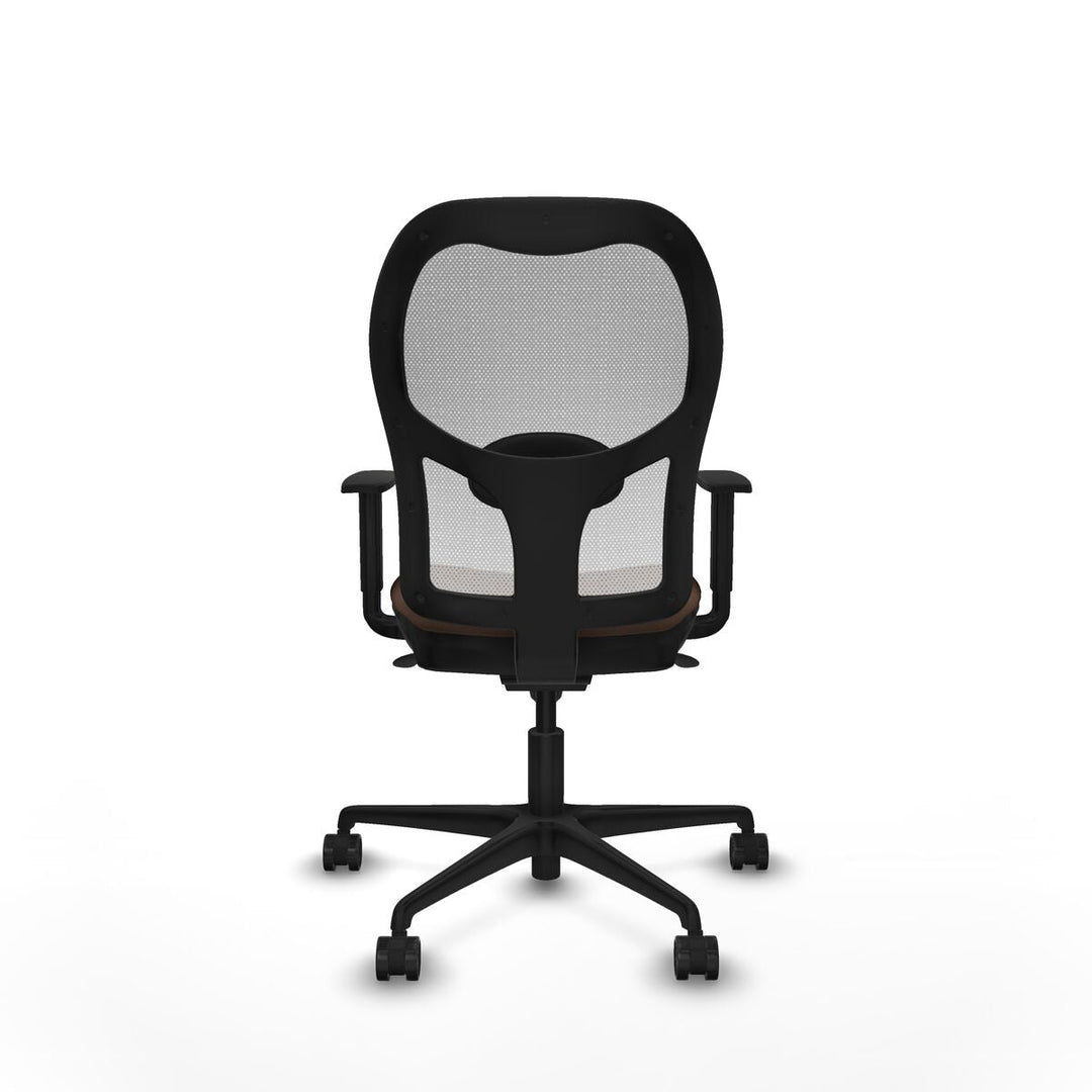 Office Chair Piqueras y Crespo 1D036N0 White Dark brown
