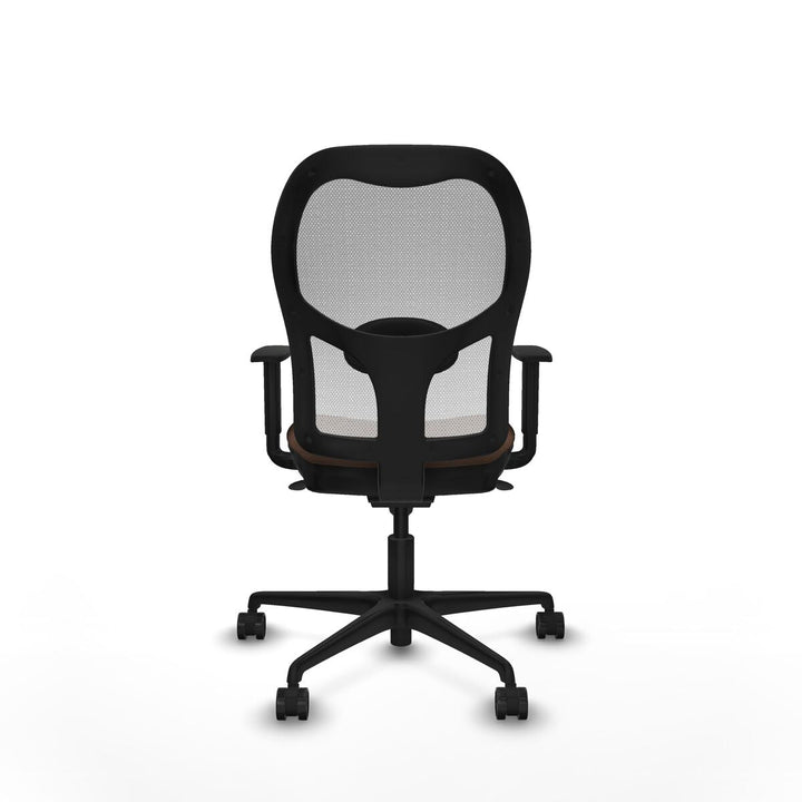 Office Chair Piqueras y Crespo 1D036N0 White Dark brown