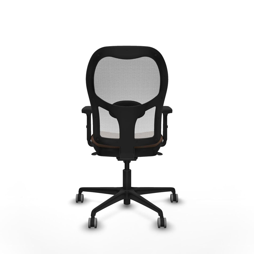 Office Chair Piqueras y Crespo 2D036G0 White Dark brown