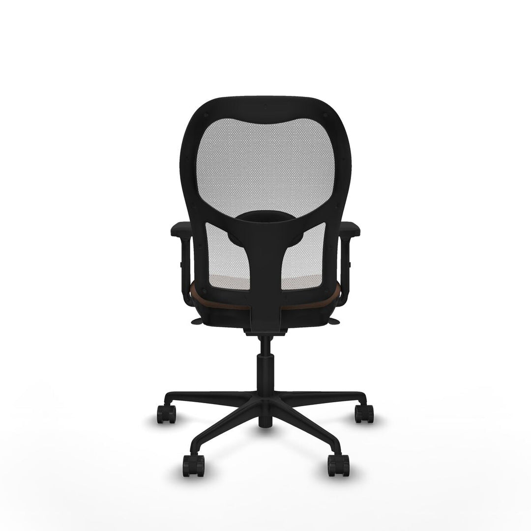 Office Chair Piqueras y Crespo 2D036N0 White Dark brown