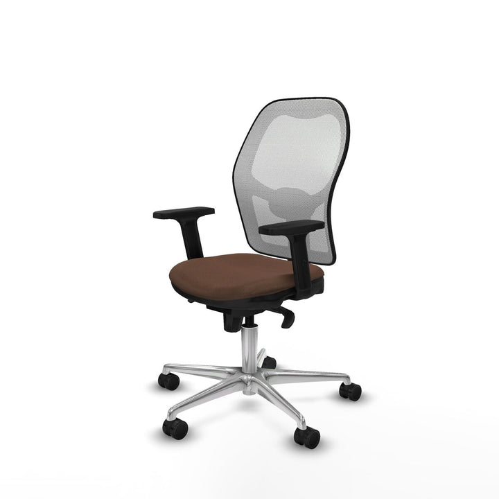 Office Chair Piqueras y Crespo 2D086N0 White Dark brown