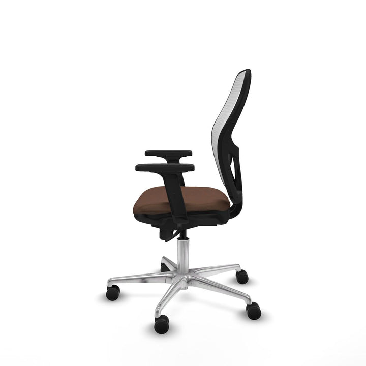 Office Chair Piqueras y Crespo 2D086N0 White Dark brown