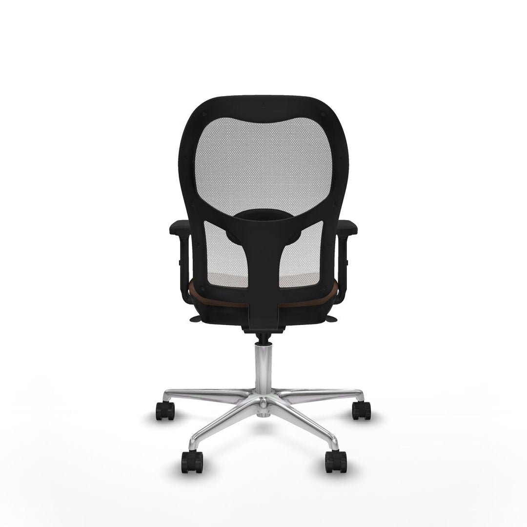 Office Chair Piqueras y Crespo 2D086N0 White Dark brown