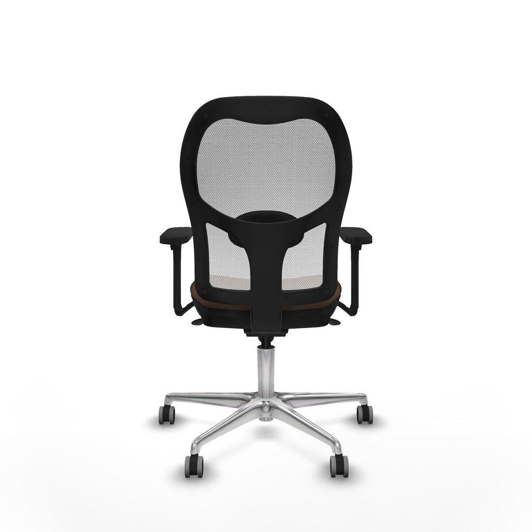 Office Chair Piqueras y Crespo 3D086G0 White Dark brown