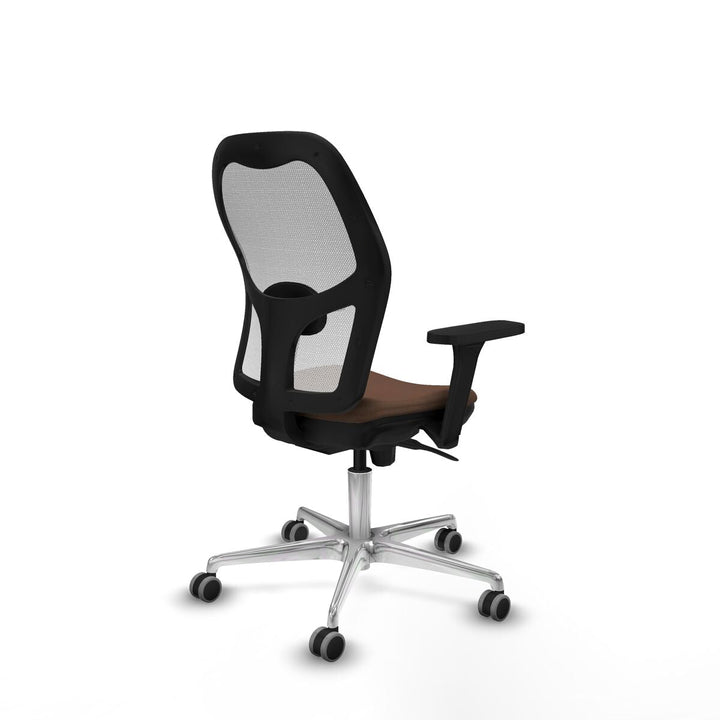 Office Chair Piqueras y Crespo 3D086G0 White Dark brown