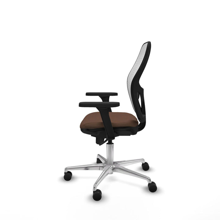 Office Chair Piqueras y Crespo 3D086N0 White Dark brown