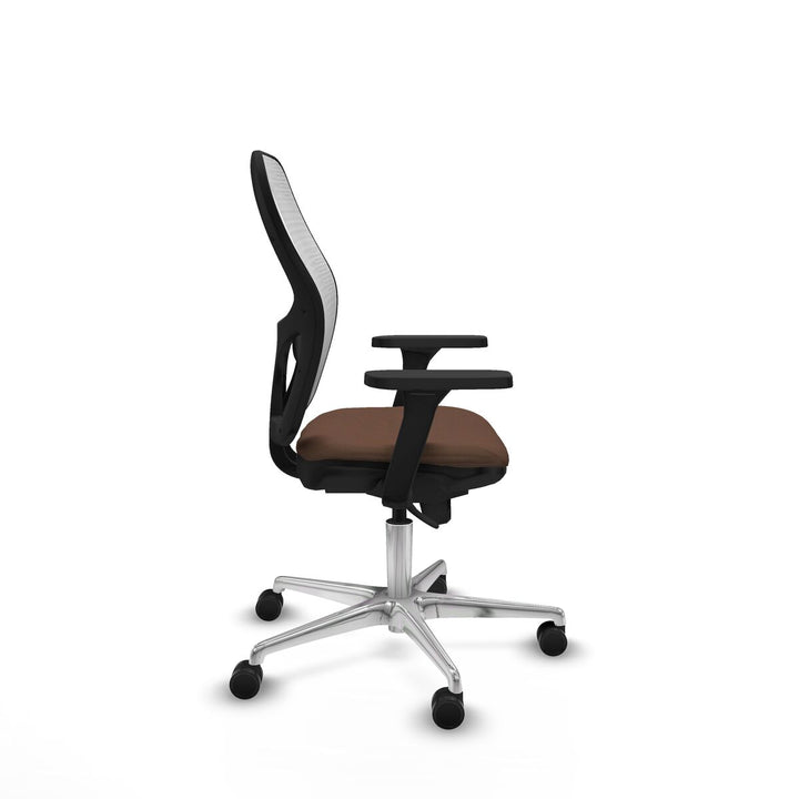 Office Chair Piqueras y Crespo 3D086N0 White Dark brown