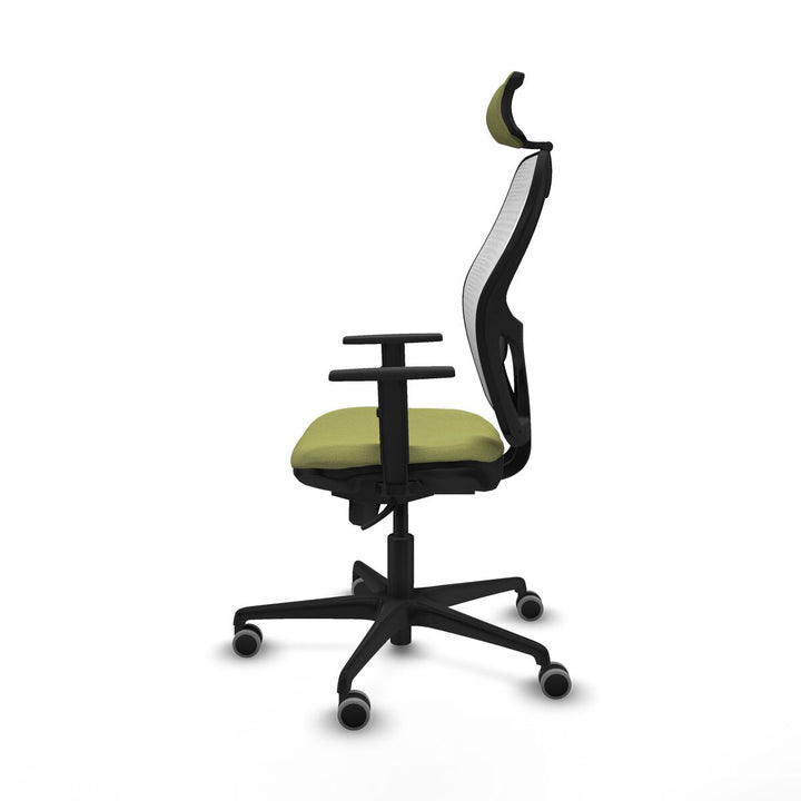 Office Chair with Headrest Piqueras y Crespo 1D036G2 Green