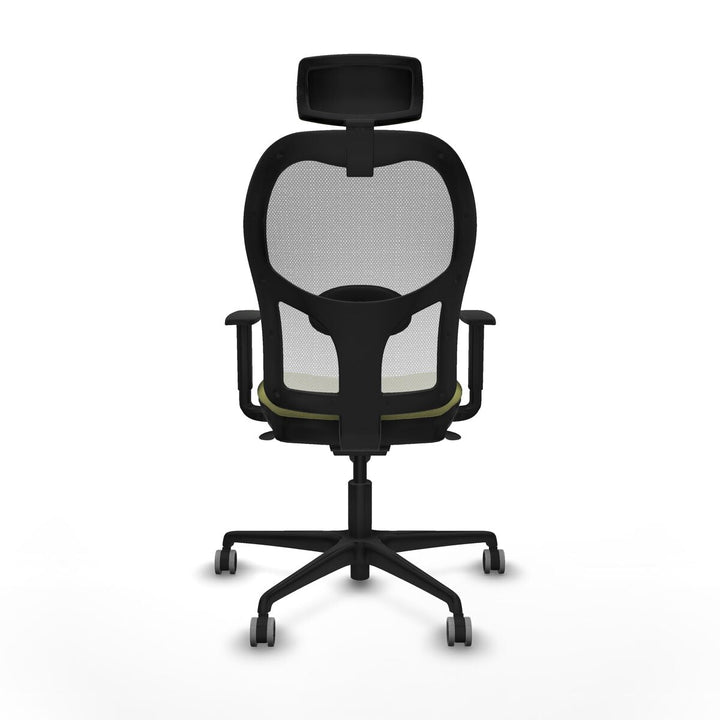 Office Chair with Headrest Piqueras y Crespo 1D036G2 Green