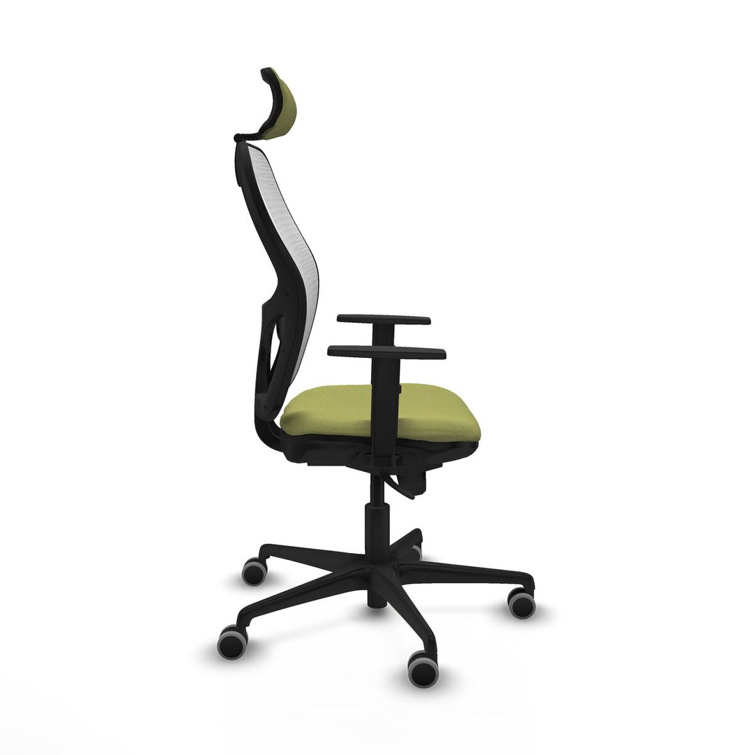 Office Chair with Headrest Piqueras y Crespo 1D036G2 Green
