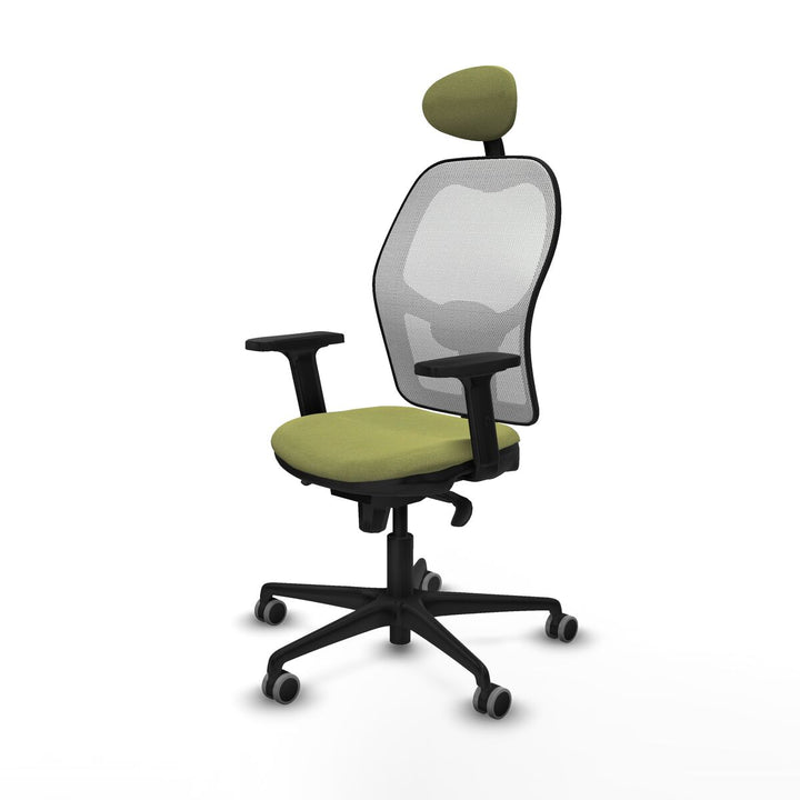 Office Chair with Headrest Piqueras y Crespo 2D036G1 Green