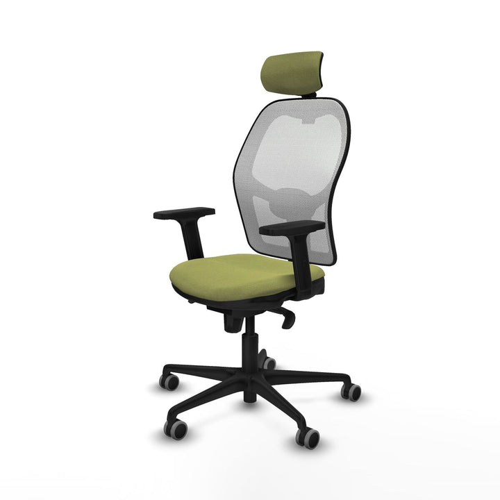 Office Chair with Headrest Piqueras y Crespo 2D036G2 Green