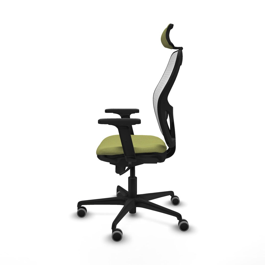 Office Chair with Headrest Piqueras y Crespo 2D036G2 Green