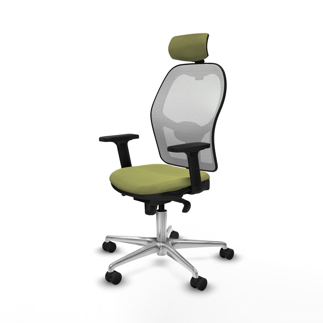 Office Chair with Headrest Piqueras y Crespo 2D086N2 Green