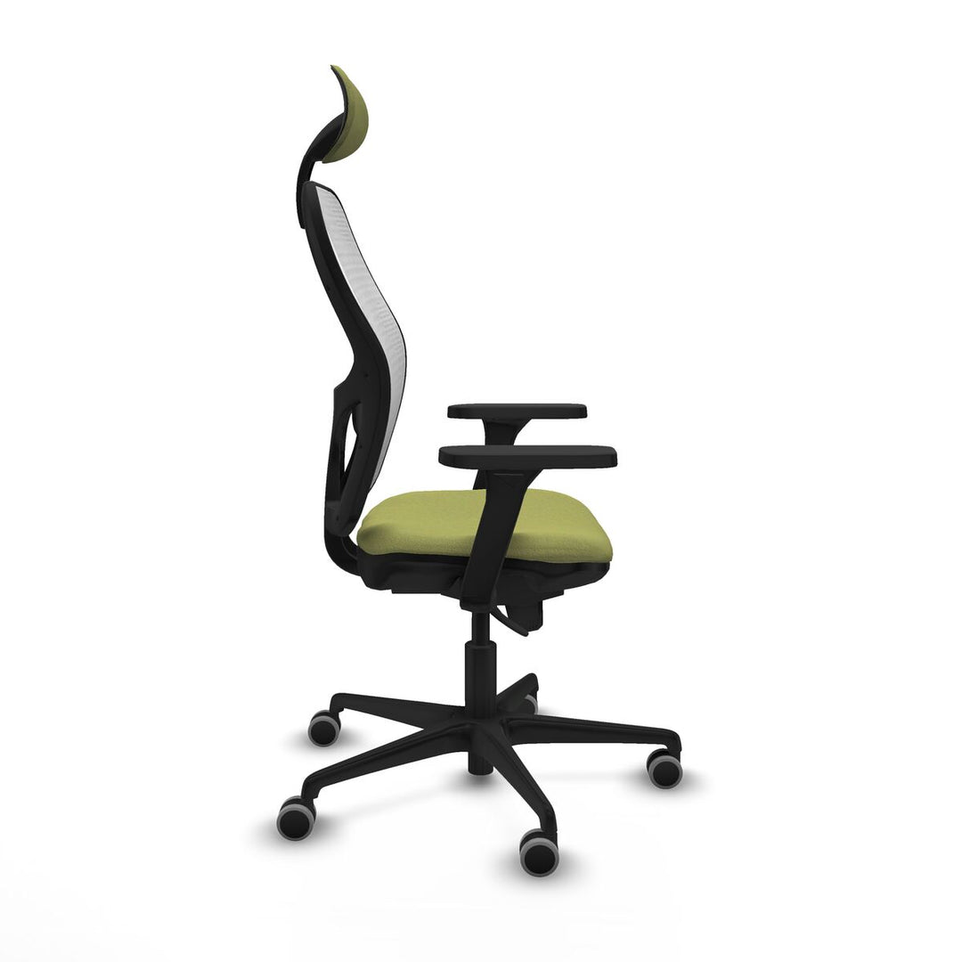 Office Chair with Headrest Piqueras y Crespo 3D036G1 Green