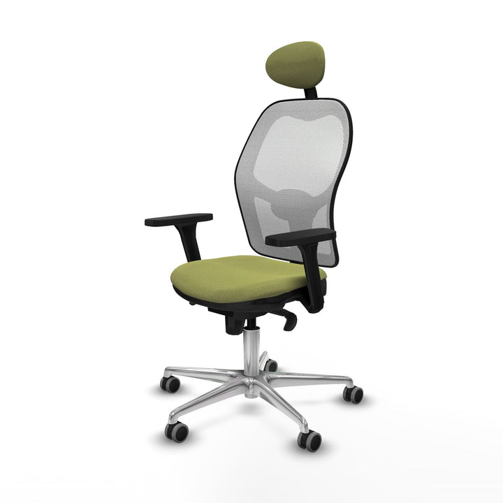 Office Chair with Headrest Piqueras y Crespo 3D086G1 Green