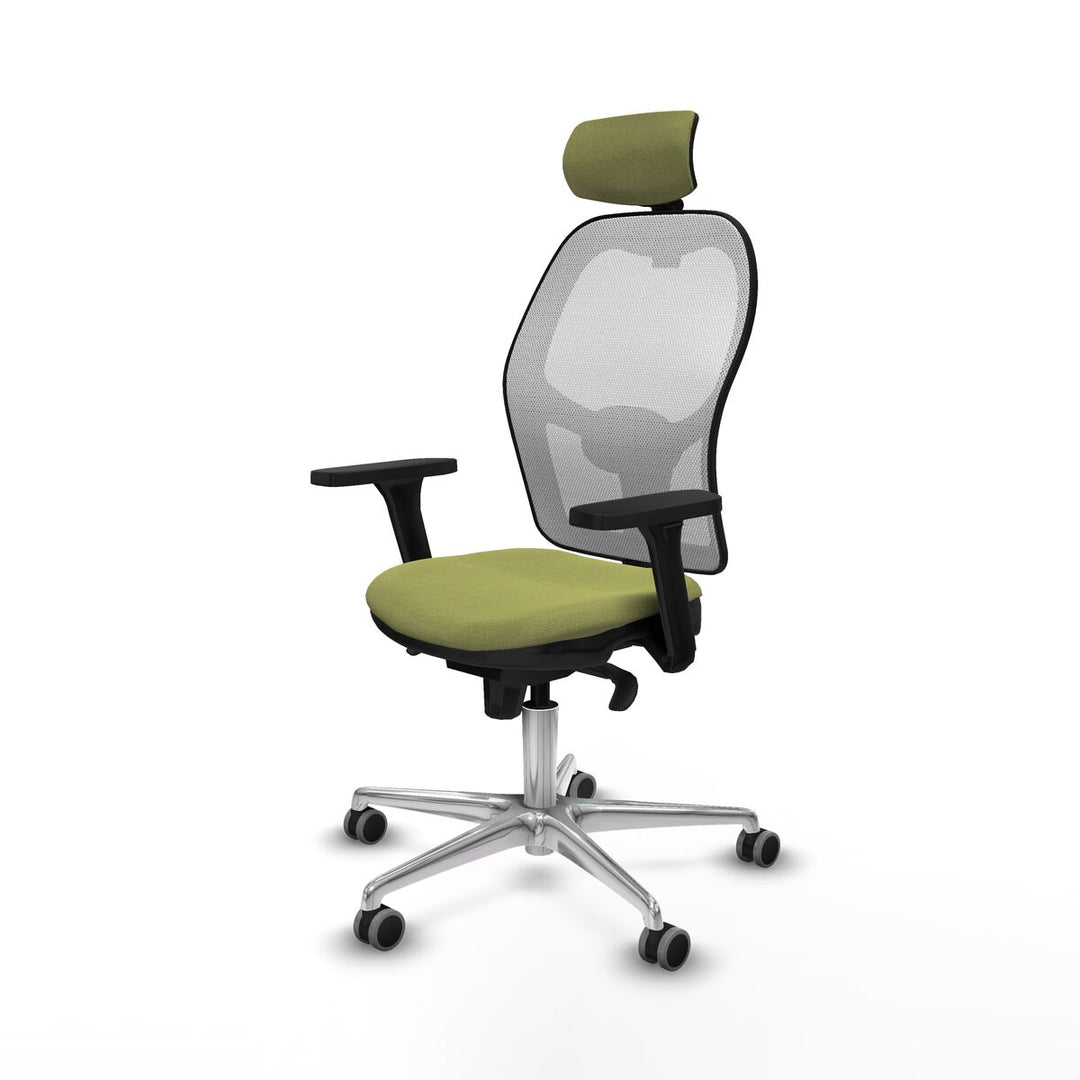 Office Chair with Headrest Piqueras y Crespo 3D086G2 Green