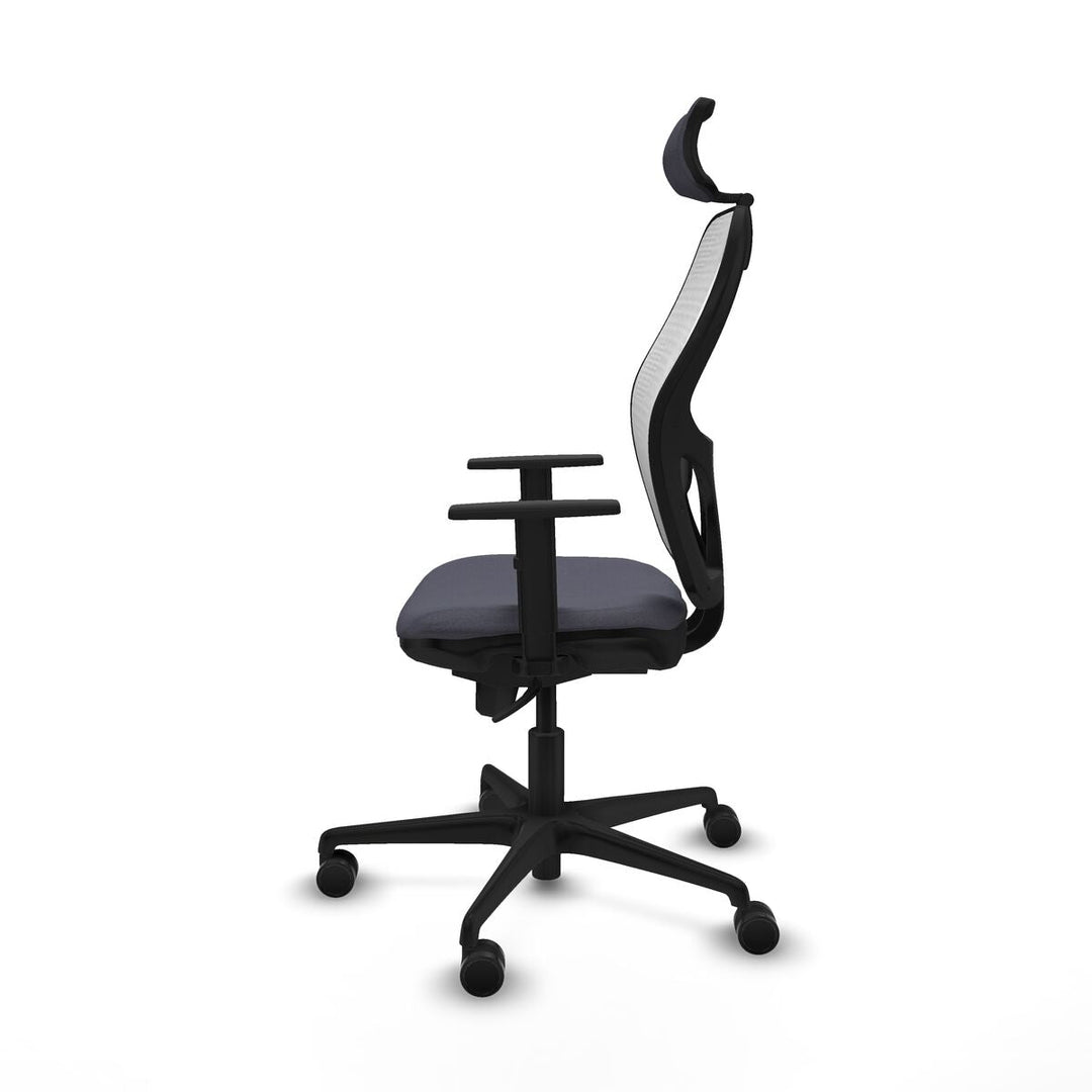 Office Chair with Headrest Piqueras y Crespo 1D036N2 Dark grey