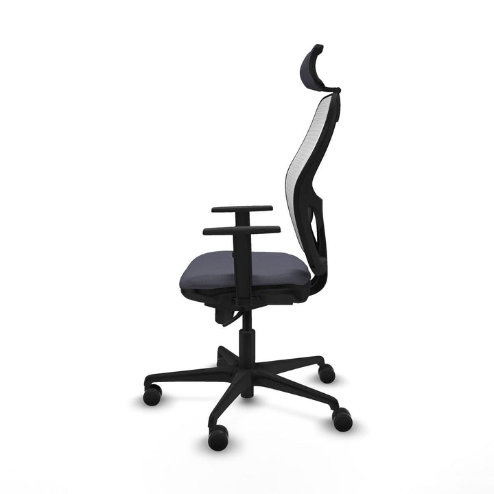 Office Chair with Headrest Piqueras y Crespo 1D036N2 Dark grey