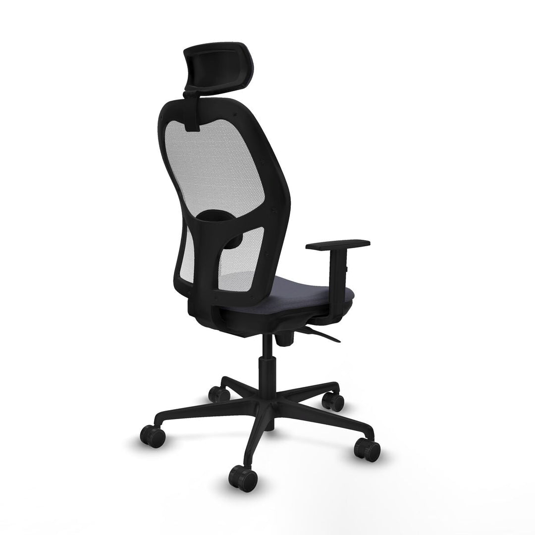 Office Chair with Headrest Piqueras y Crespo 1D036N2 Dark grey