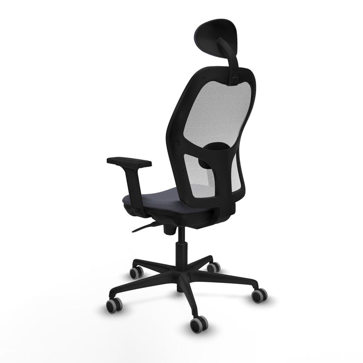 Office Chair with Headrest Piqueras y Crespo 2D036G1 Dark grey