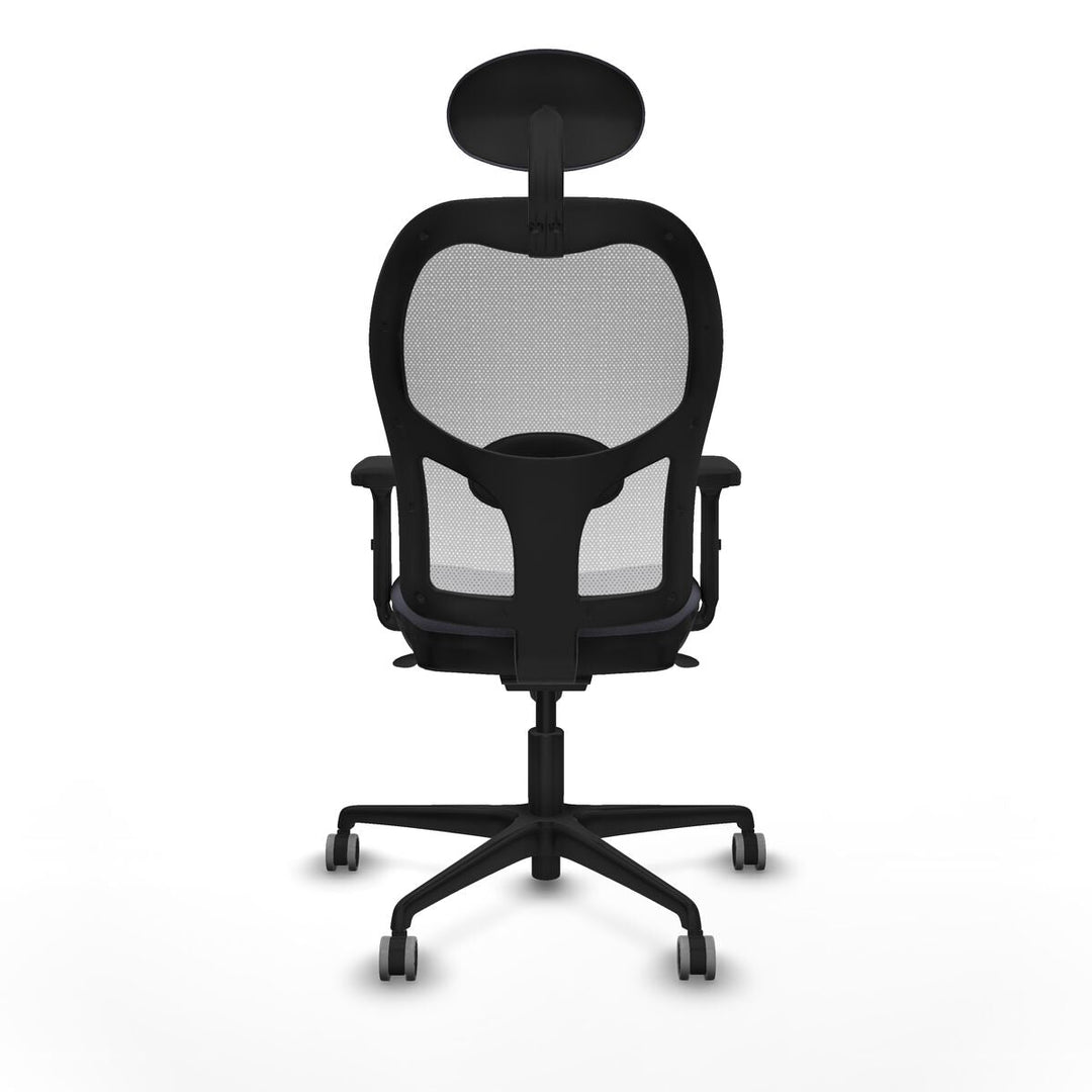 Office Chair with Headrest Piqueras y Crespo 2D036G1 Dark grey