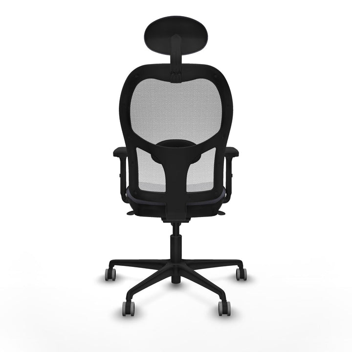 Office Chair with Headrest Piqueras y Crespo 2D036G1 Dark grey