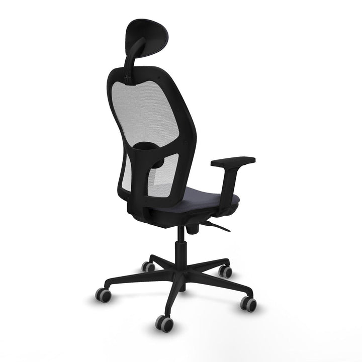 Office Chair with Headrest Piqueras y Crespo 2D036G1 Dark grey