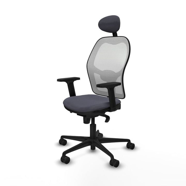 Office Chair with Headrest Piqueras y Crespo 2D036N1 Dark grey