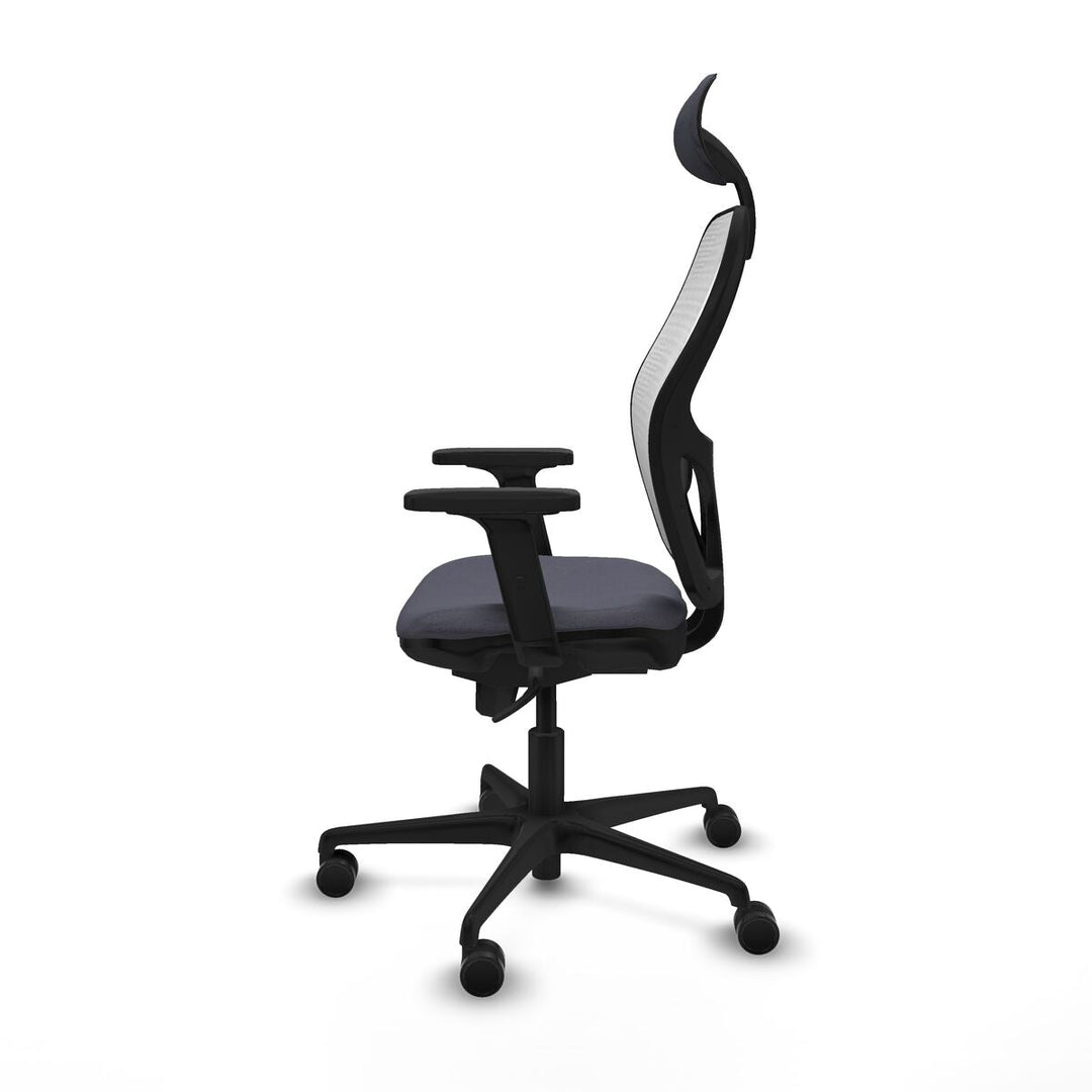 Office Chair with Headrest Piqueras y Crespo 2D036N1 Dark grey