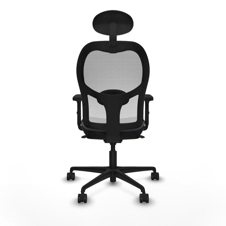 Office Chair with Headrest Piqueras y Crespo 2D036N1 Dark grey