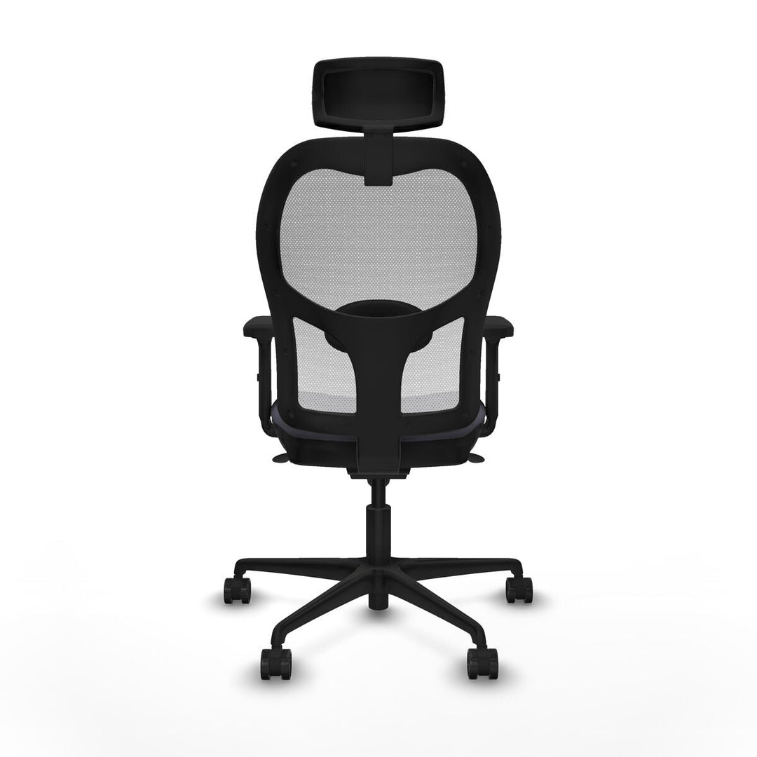 Office Chair with Headrest Piqueras y Crespo 2D036N2 Dark grey