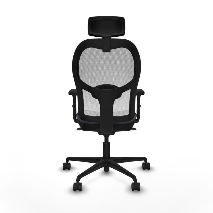 Office Chair with Headrest Piqueras y Crespo 2D036N2 Dark grey