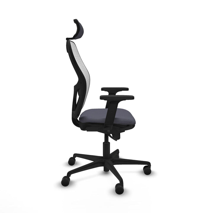 Office Chair with Headrest Piqueras y Crespo 2D036N2 Dark grey