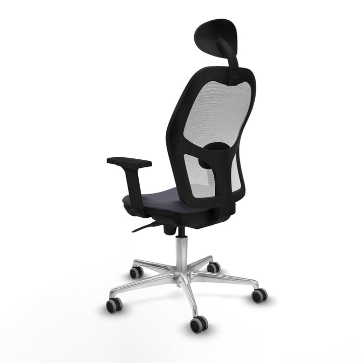 Office Chair with Headrest Piqueras y Crespo 2D086G1 Dark grey