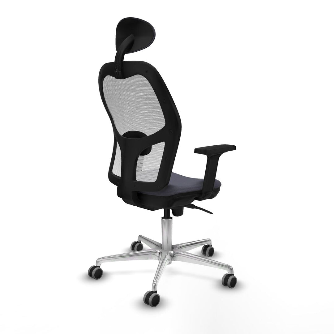 Office Chair with Headrest Piqueras y Crespo 2D086G1 Dark grey