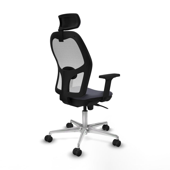 Office Chair with Headrest Piqueras y Crespo 2D086N2 Dark grey