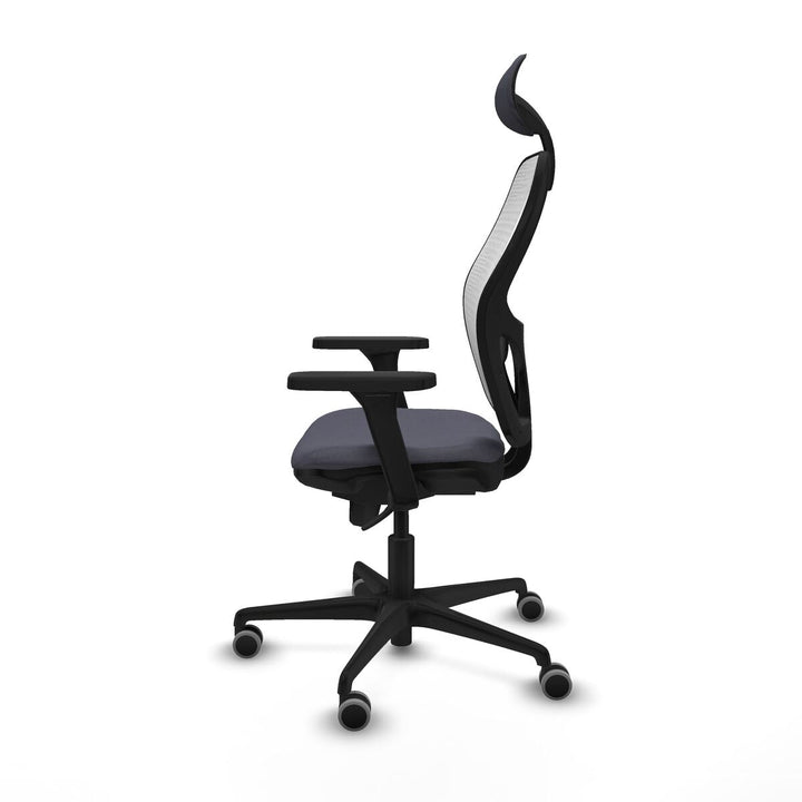 Office Chair with Headrest Piqueras y Crespo 3D036G1 Dark grey