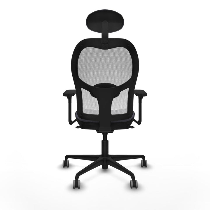 Office Chair with Headrest Piqueras y Crespo 3D036G1 Dark grey