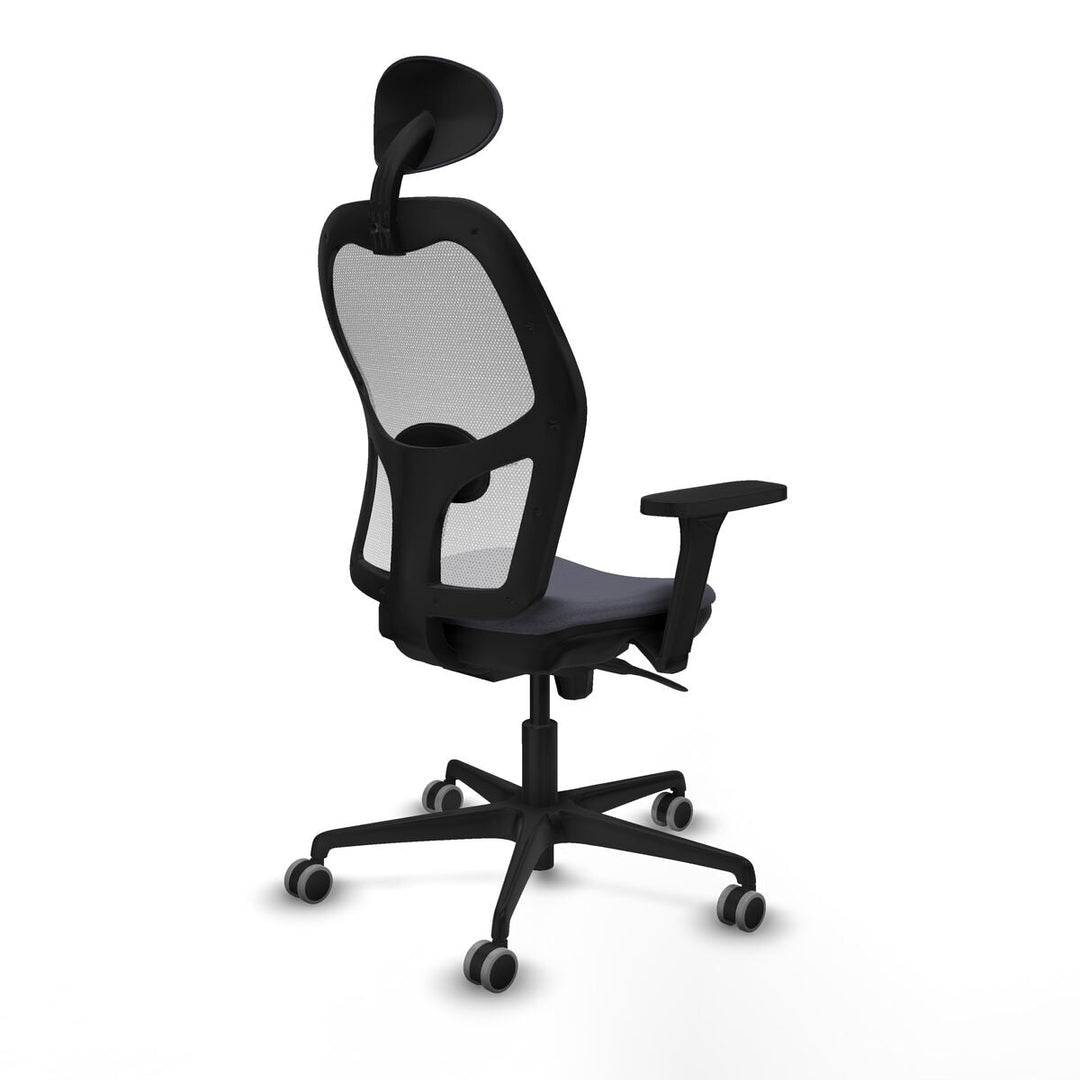 Office Chair with Headrest Piqueras y Crespo 3D036G1 Dark grey