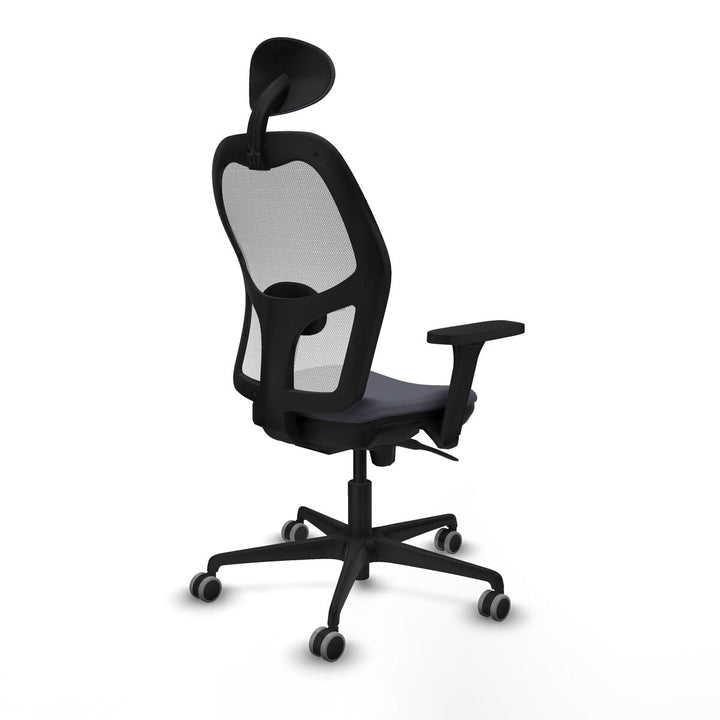Office Chair with Headrest Piqueras y Crespo 3D036G1 Dark grey