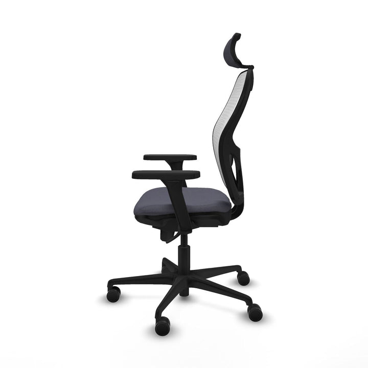 Office Chair with Headrest Piqueras y Crespo 3D036N2 Dark grey