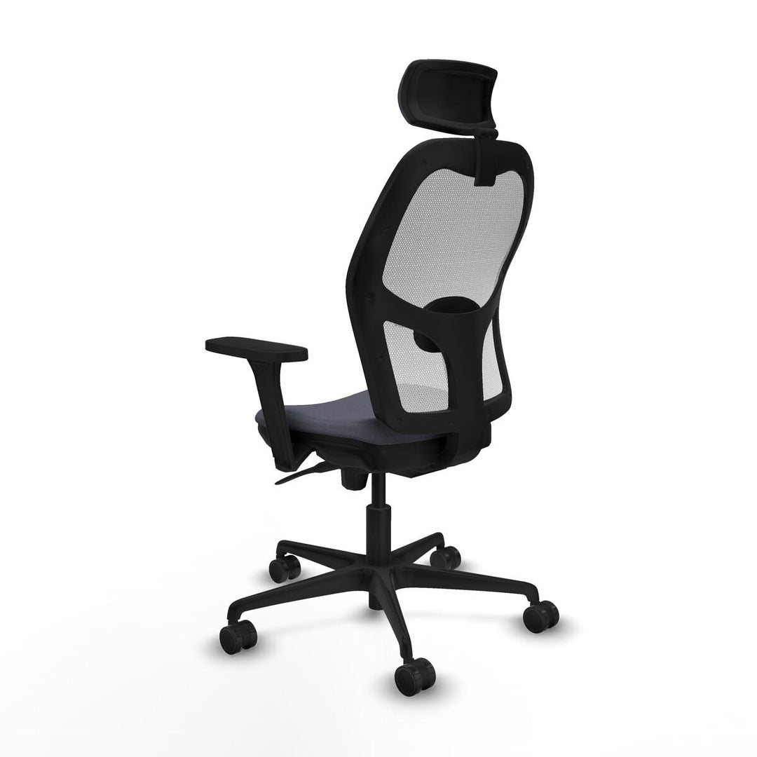 Office Chair with Headrest Piqueras y Crespo 3D036N2 Dark grey