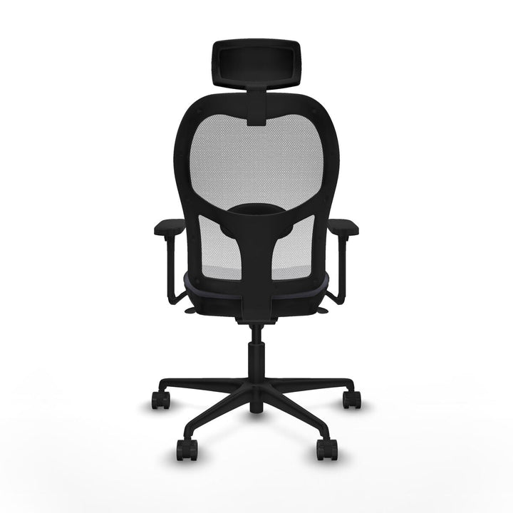 Office Chair with Headrest Piqueras y Crespo 3D036N2 Dark grey