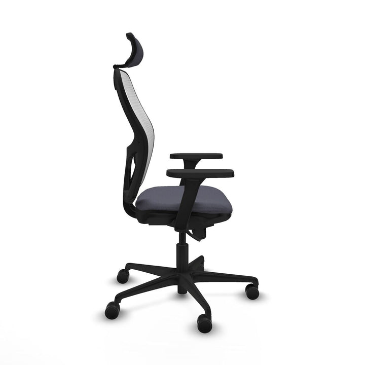 Office Chair with Headrest Piqueras y Crespo 3D036N2 Dark grey