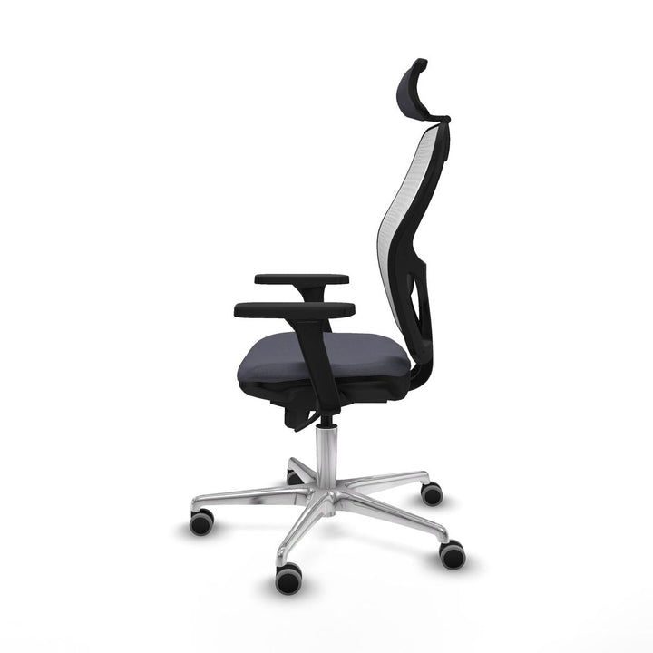 Office Chair with Headrest Piqueras y Crespo 3D086G2 Dark grey