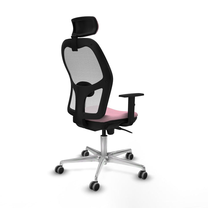 Office Chair with Headrest Piqueras y Crespo 1D086G2 Pink