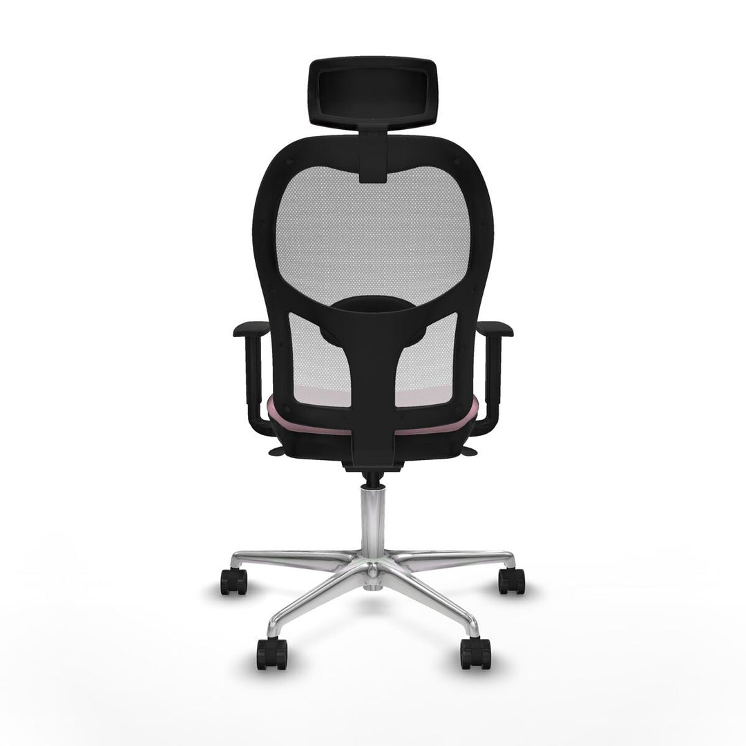 Office Chair with Headrest Piqueras y Crespo 1D086N2 Pink